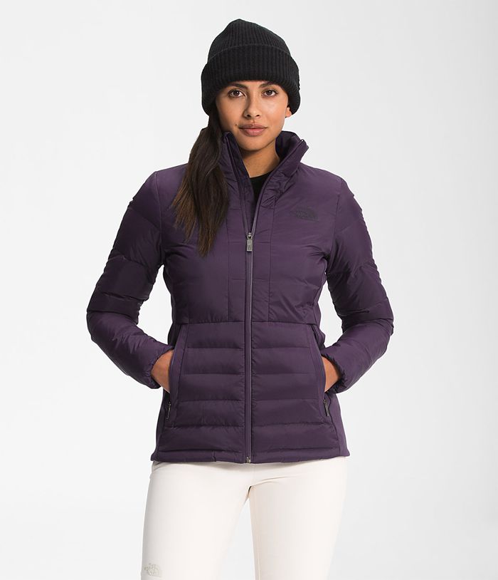 The North Face Winterjas Dames Evelu Hybrid VFID58690 - Donkerpaars